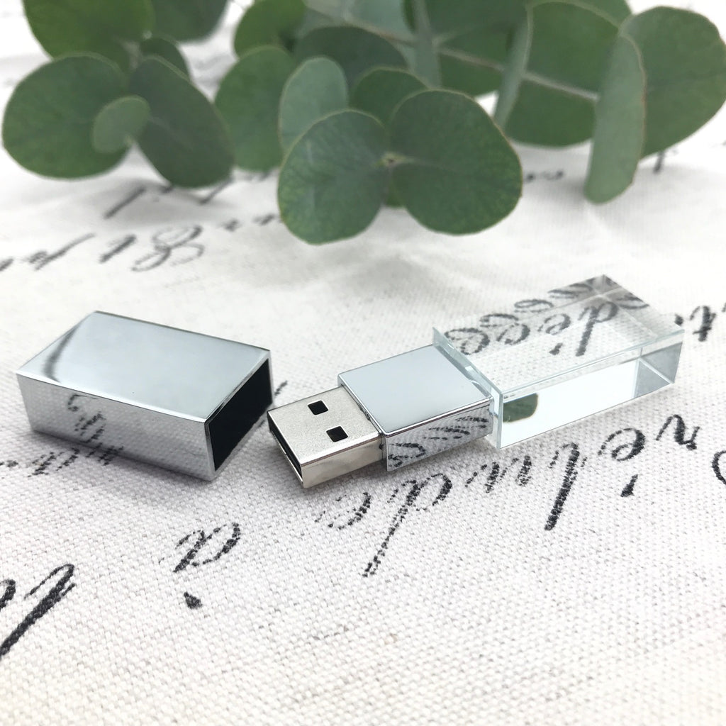 Silver Crystal USB