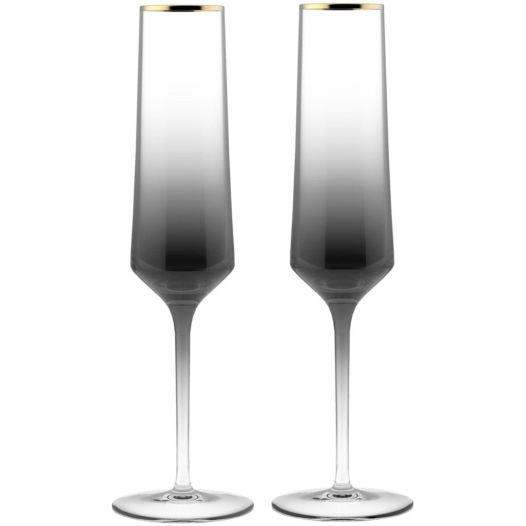 Andy Cartwright Afrique Dusk Champagne Glass Set