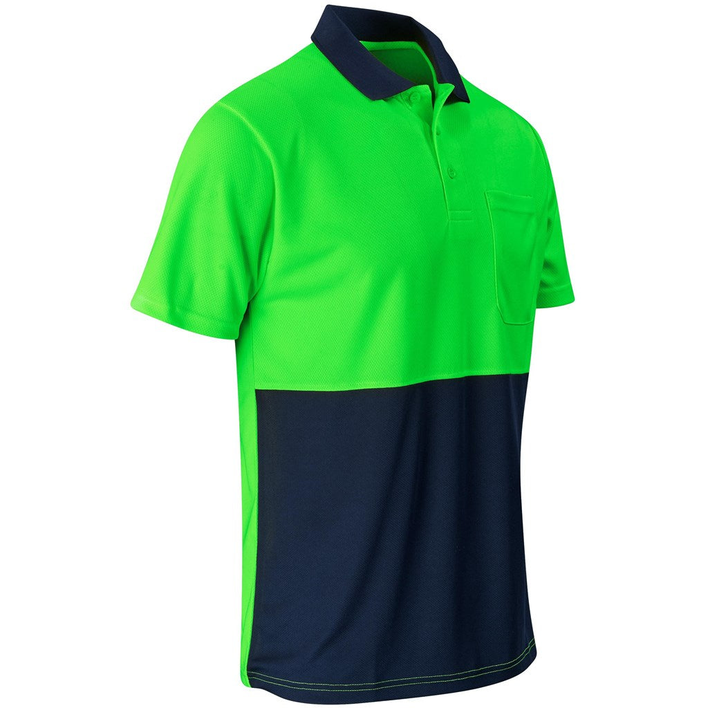 Inspector Two-Tone Hi-Viz Golf Shirt