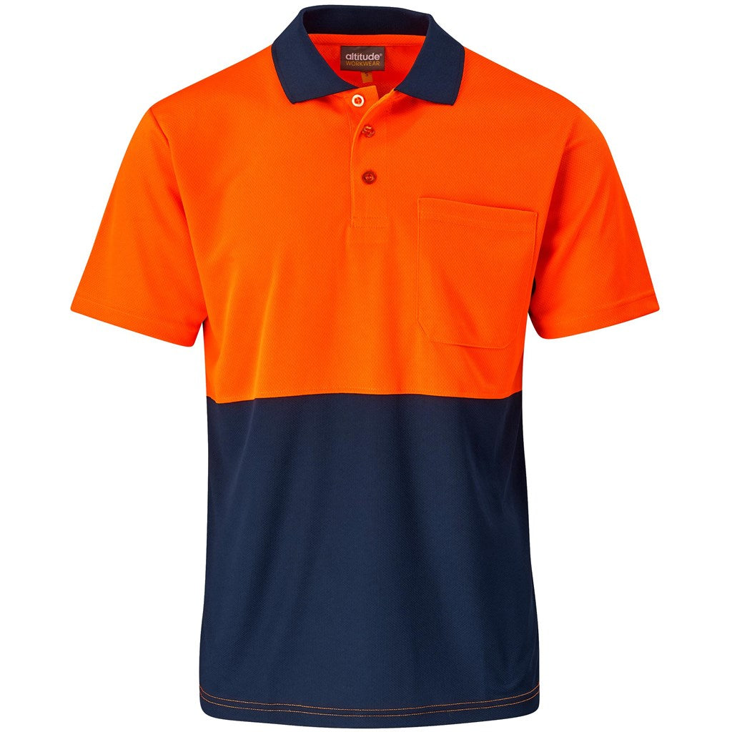 Inspector Two-Tone Hi-Viz Golf Shirt