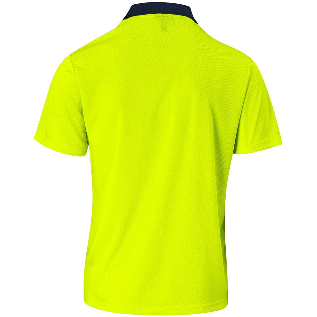 Inspector Two-Tone Hi-Viz Golf Shirt