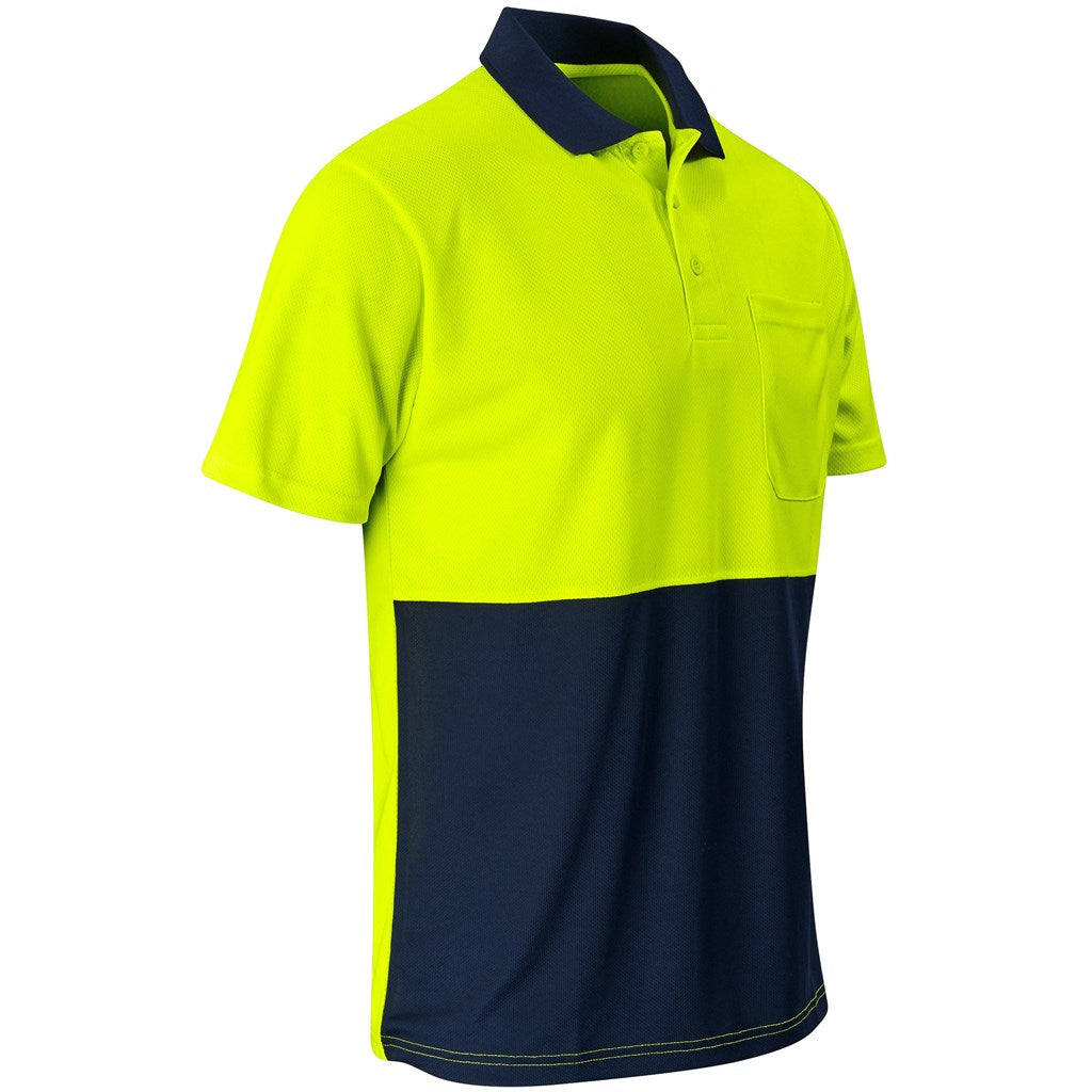 Inspector Two-Tone Hi-Viz Golf Shirt