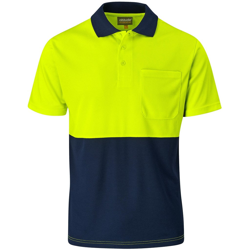 Inspector Two-Tone Hi-Viz Golf Shirt