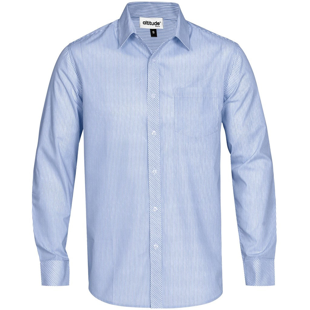 Mens Long Sleeve Birmingham Shirt - Navy