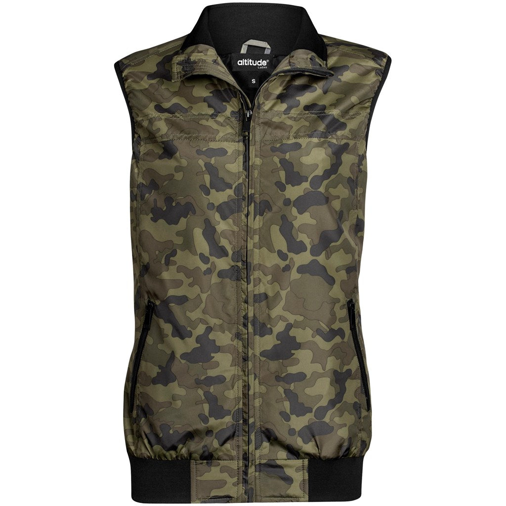 Ladies Colorado Bodywarmer - Khaki