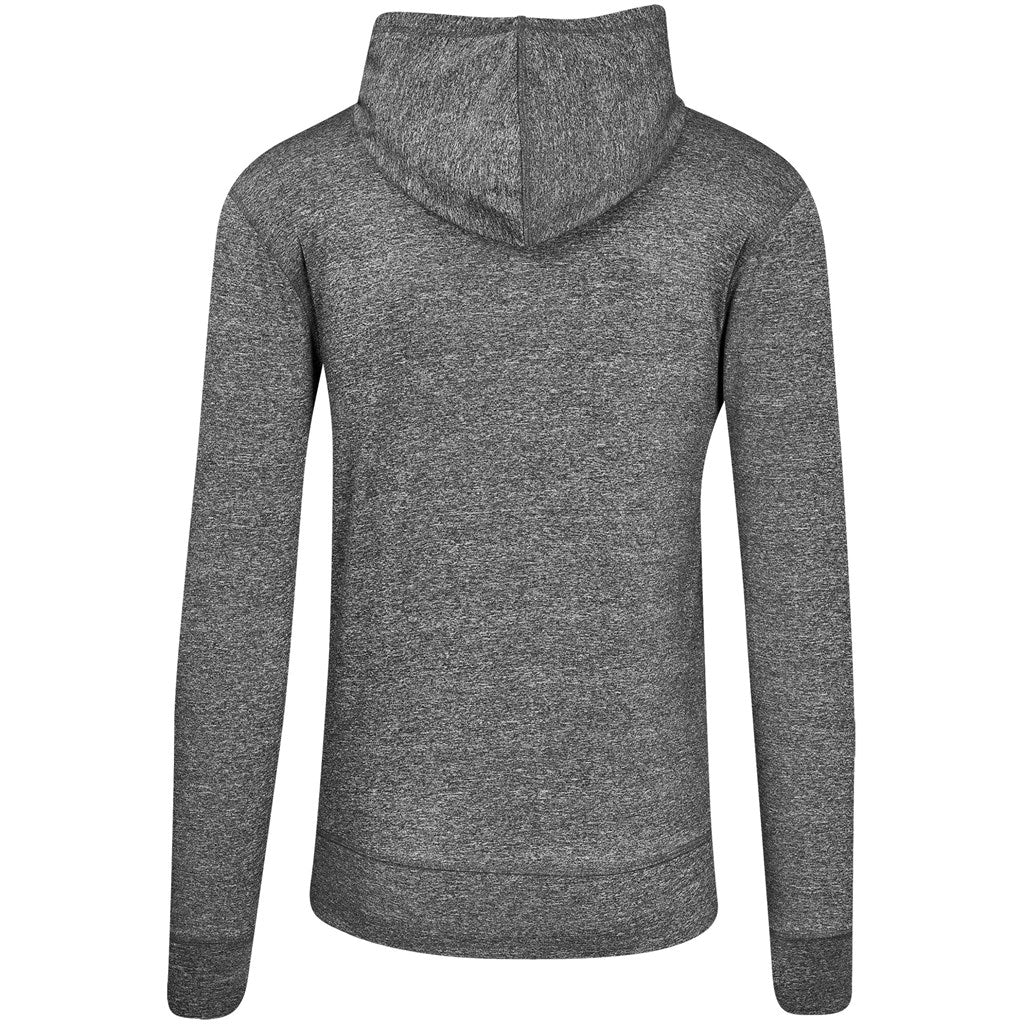 Mens Fitness Lightweight Hooded Sweater - Red