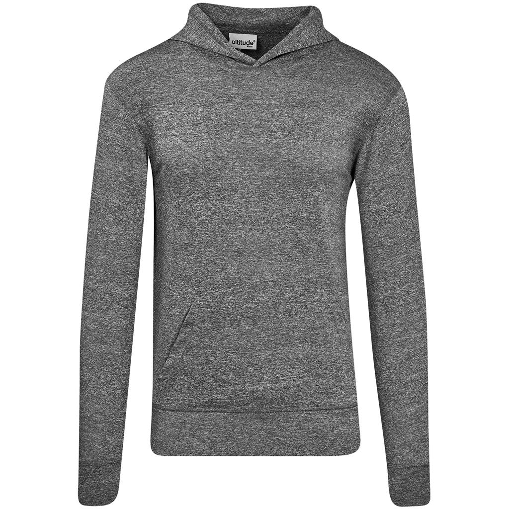 Mens Fitness Lightweight Hooded Sweater - Red