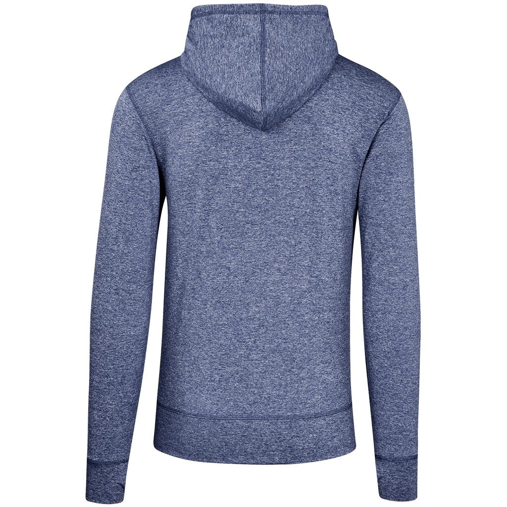 Mens Fitness Lightweight Hooded Sweater - Red