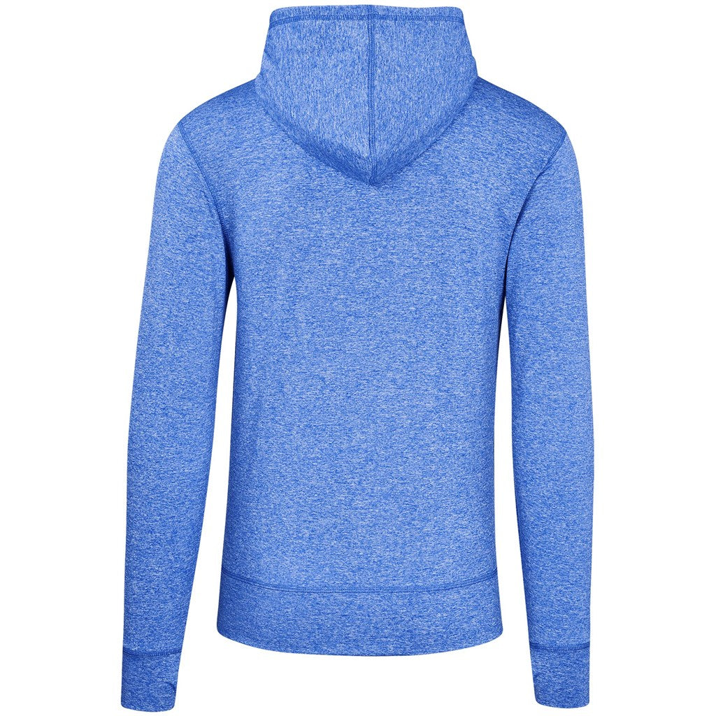 Mens Fitness Lightweight Hooded Sweater - Red