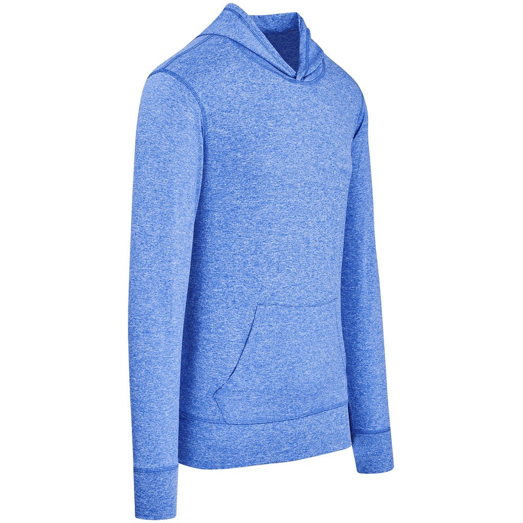 Mens Fitness Lightweight Hooded Sweater - Red