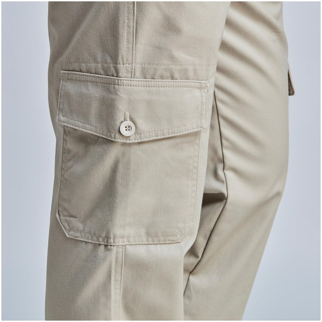 Mens Cargo Pants - Natural