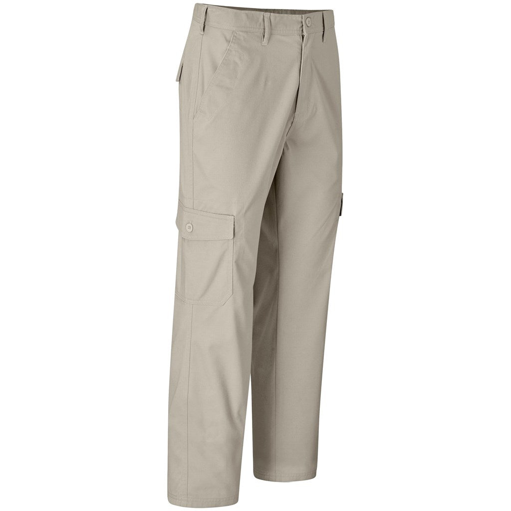 Mens Cargo Pants - Natural