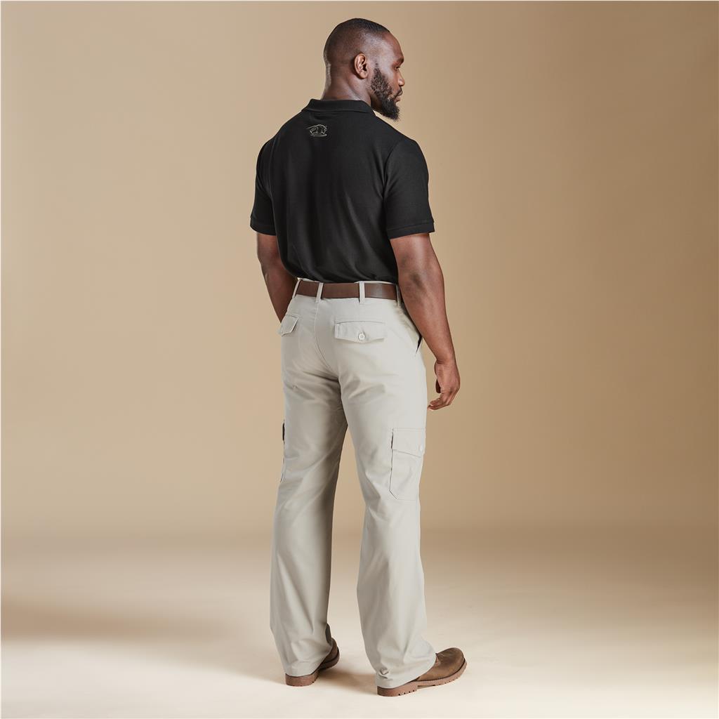 Mens Cargo Pants - Natural