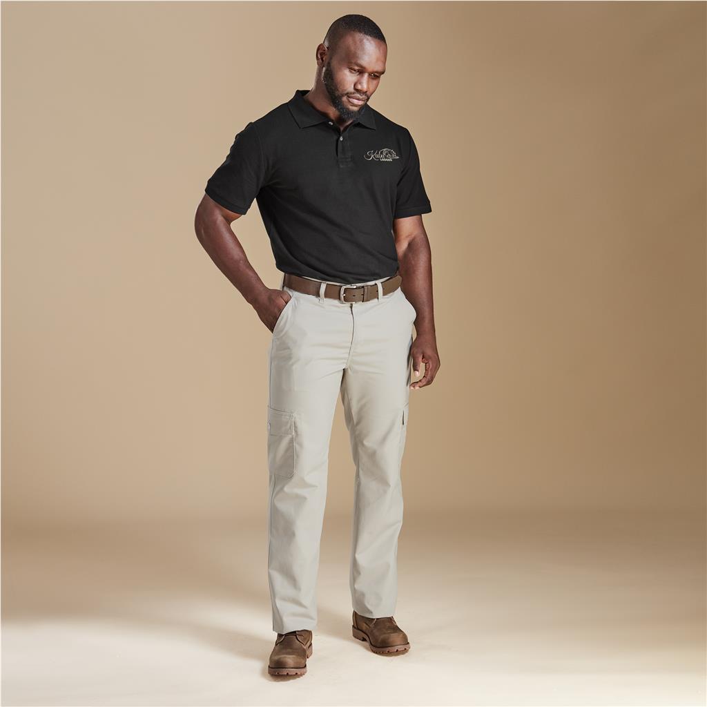 Mens Cargo Pants - Natural