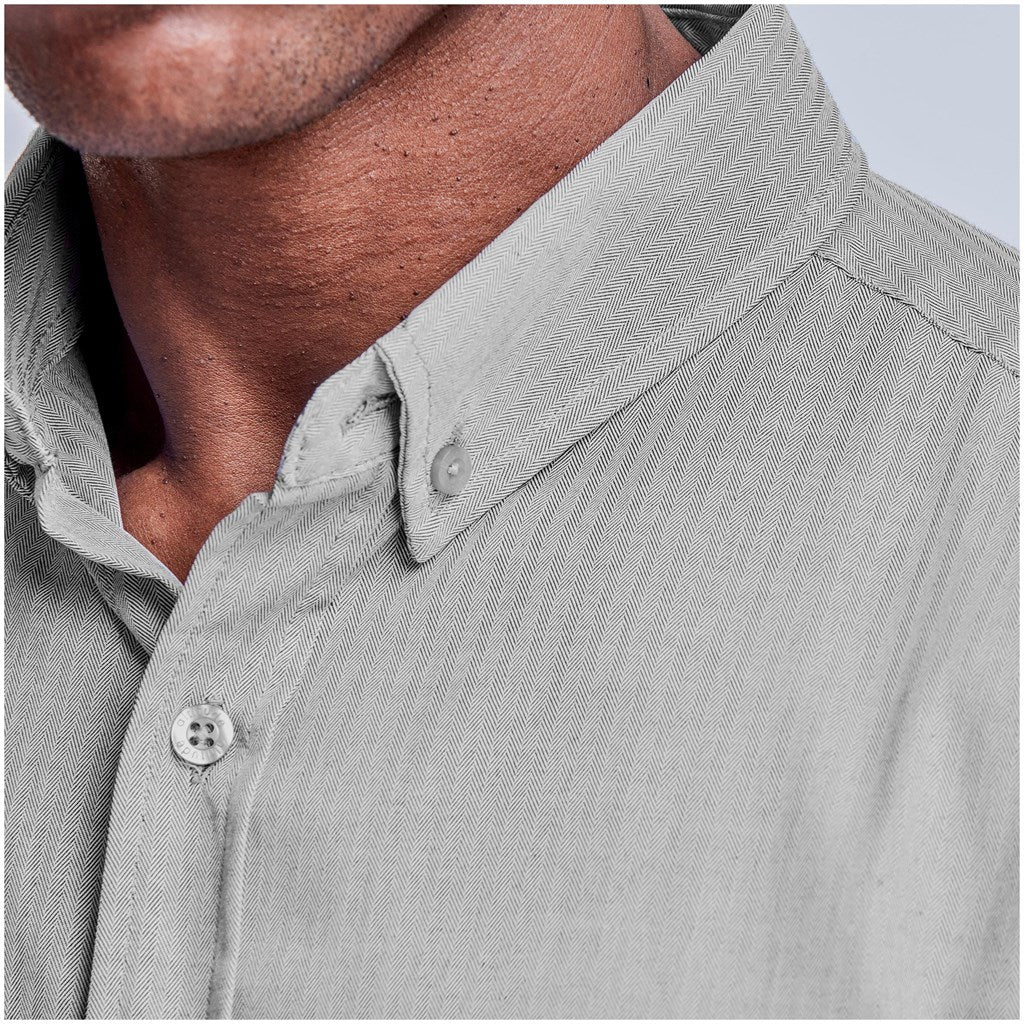 Mens Short Sleeve Nottingham Shirt - Purple