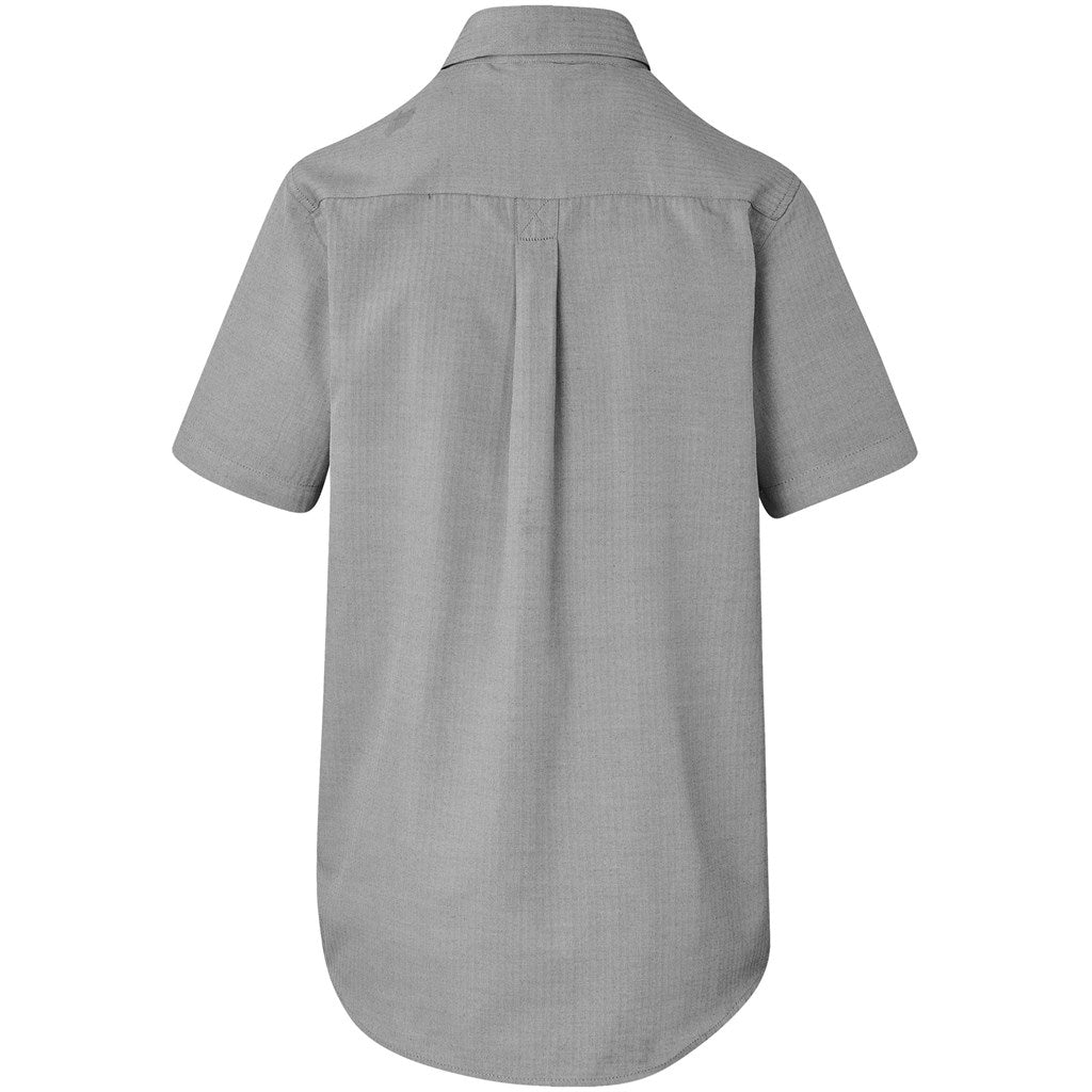 Mens Short Sleeve Nottingham Shirt - Purple