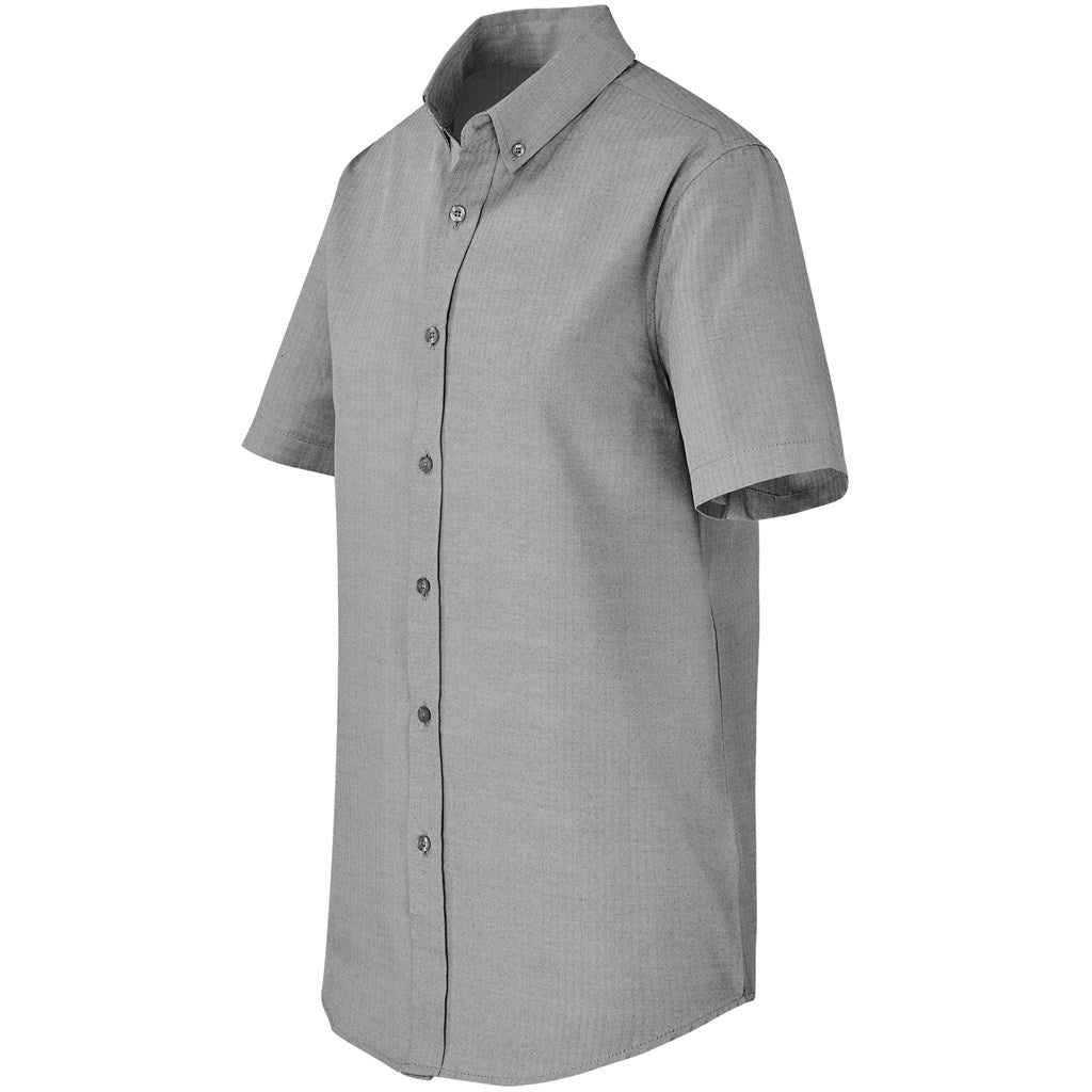 Mens Short Sleeve Nottingham Shirt - Purple