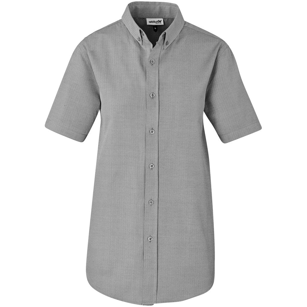 Mens Short Sleeve Nottingham Shirt - Purple