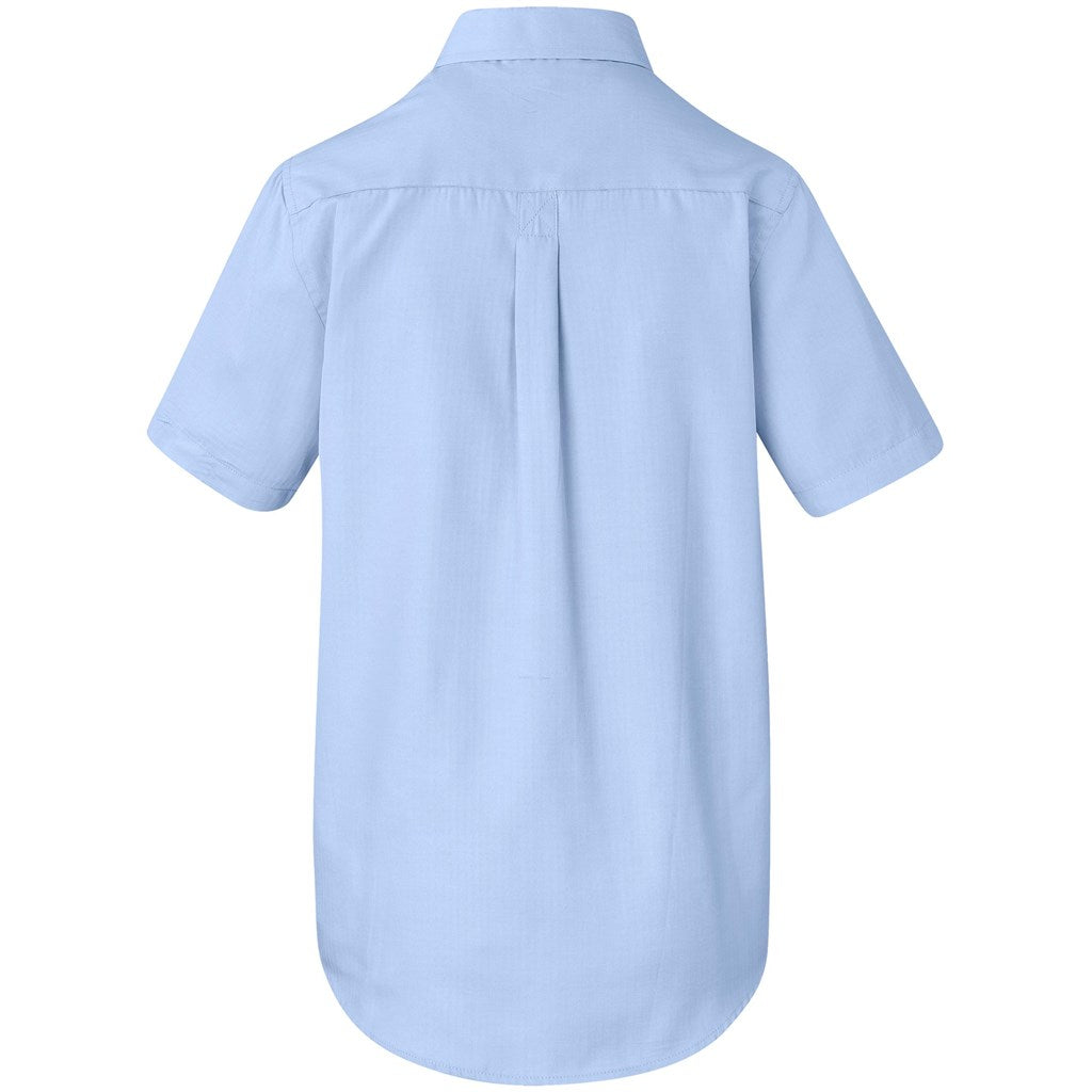 Mens Short Sleeve Nottingham Shirt - Purple