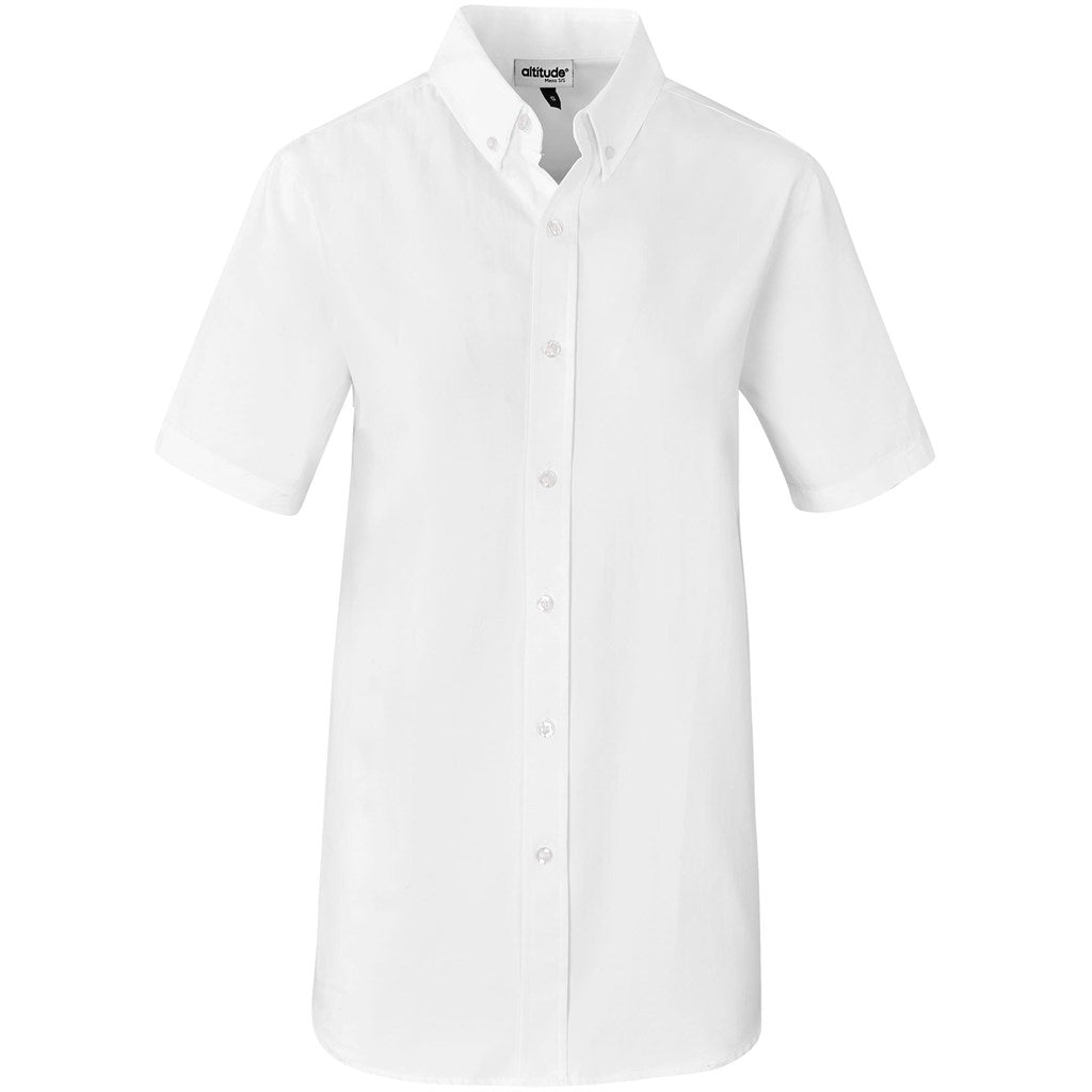 Mens Short Sleeve Nottingham Shirt - Purple