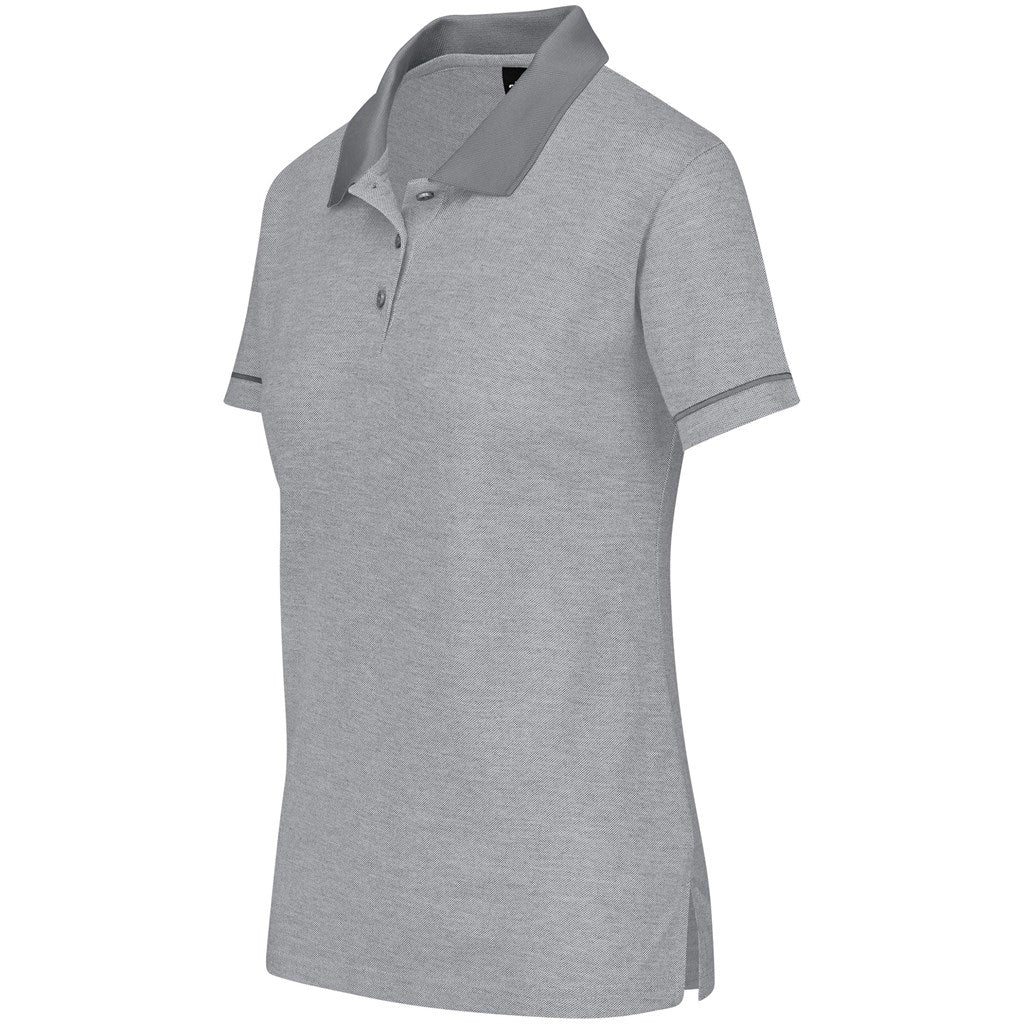 Ladies Verge Golf Shirt - Light Grey