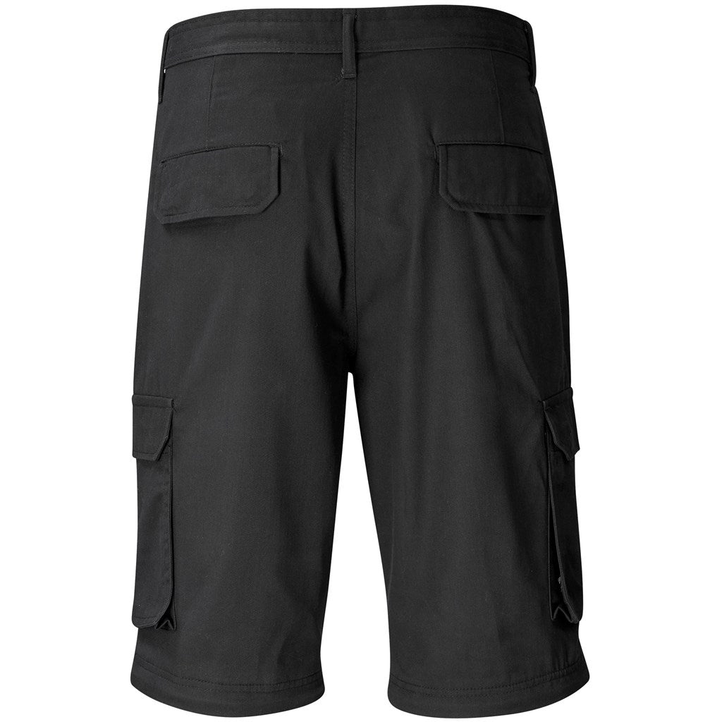 Mens Cargo Zip Off Pants - Brown