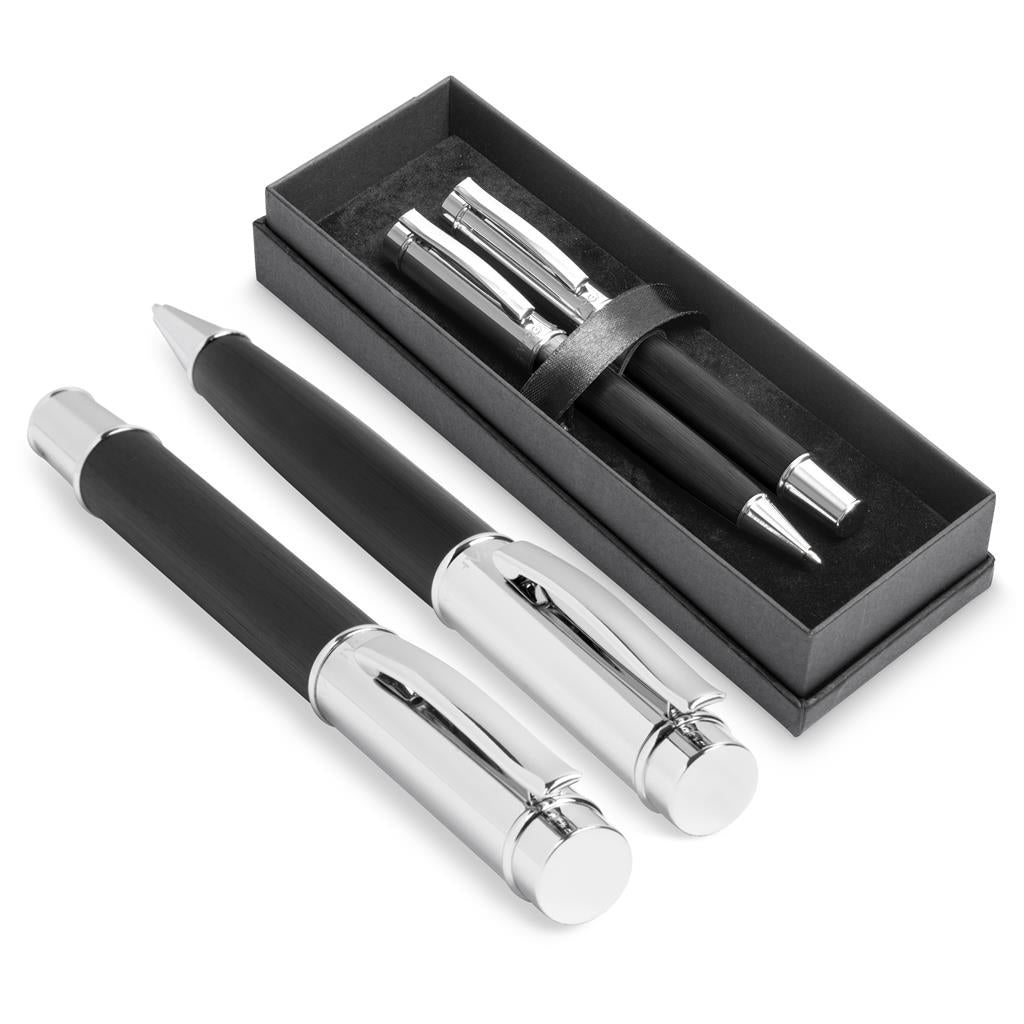 Alex Varga Volans Ball Pen & Rollerball Set -  Only