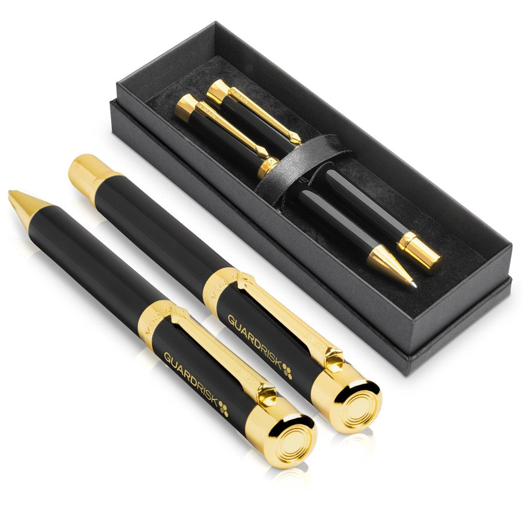 Alex Varga Corona Ball Pen & Rollerball Set -  Only