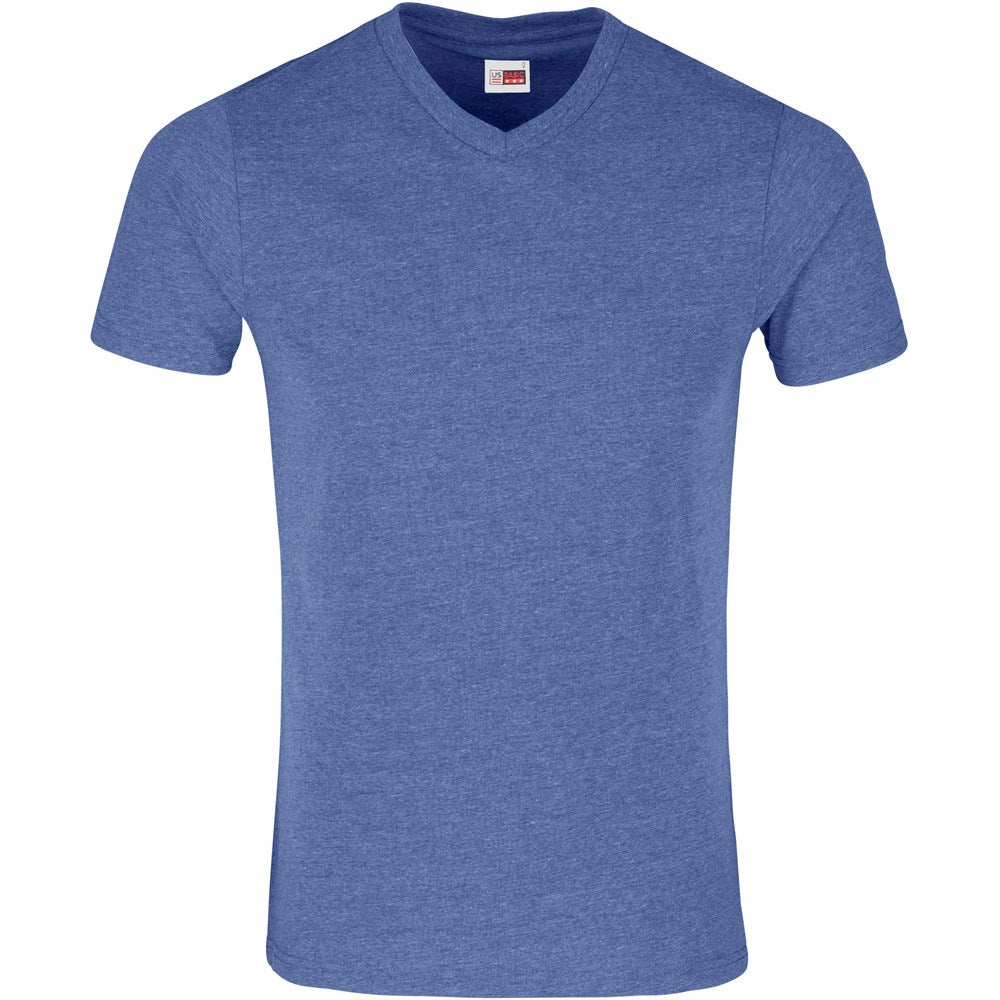 Mens Michigan Melange V-Neck T-Shirt