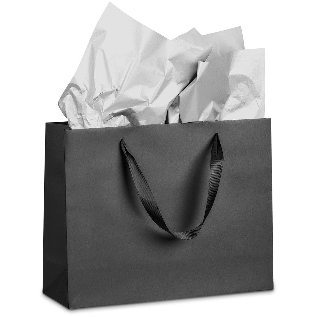 Ritz Midi Paper Gift Bag - Black