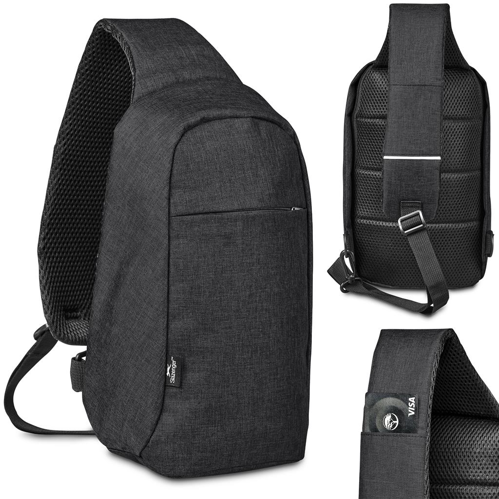 Slazenger Turfmoor Anti-Theft Crossbody Sling Bag