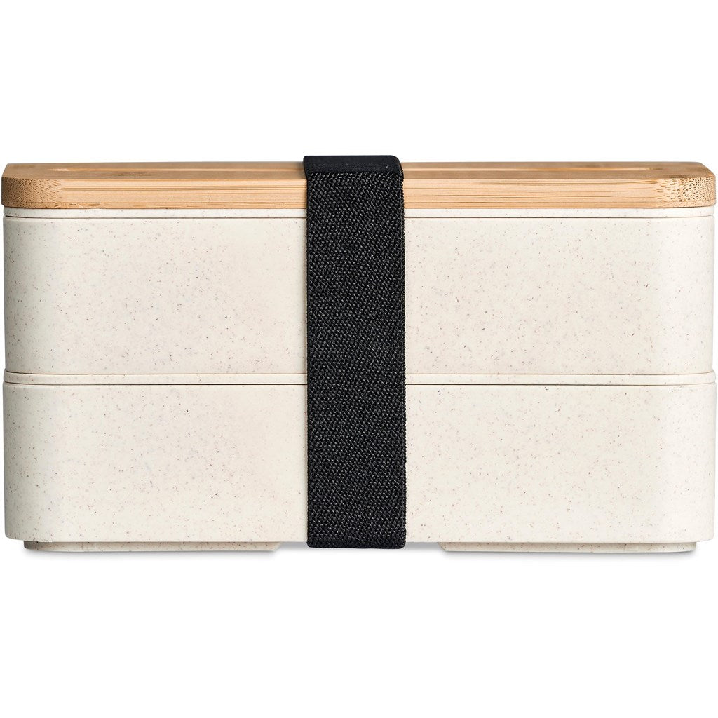 Okiyo Dura Wheat Straw Lunch Box & Phone Stand