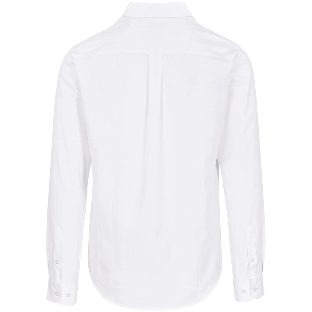 Mens Long Sleeve Oxford Shirt