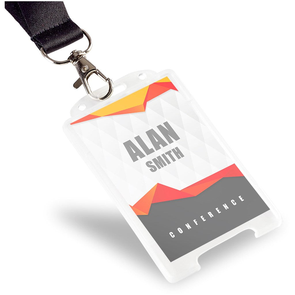 Troop Portrait Lanyard Card Holder