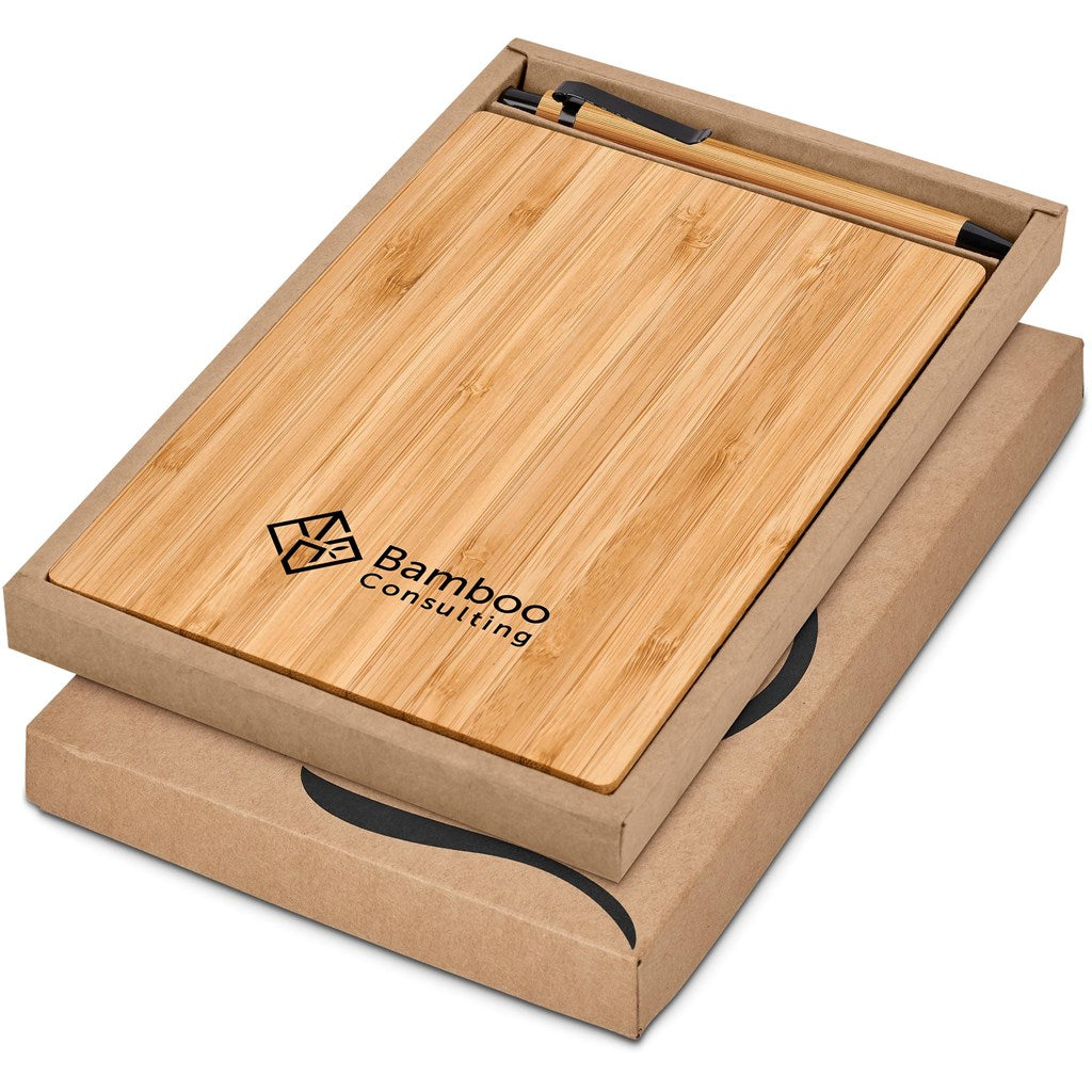 Okiyo Yahari Bamboo A5 Notebook Giftset