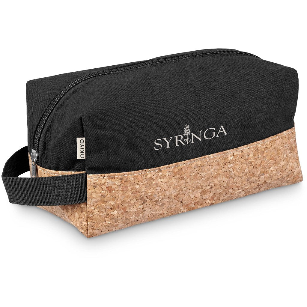 Okiyo Koruku Cork Toiletry Bag