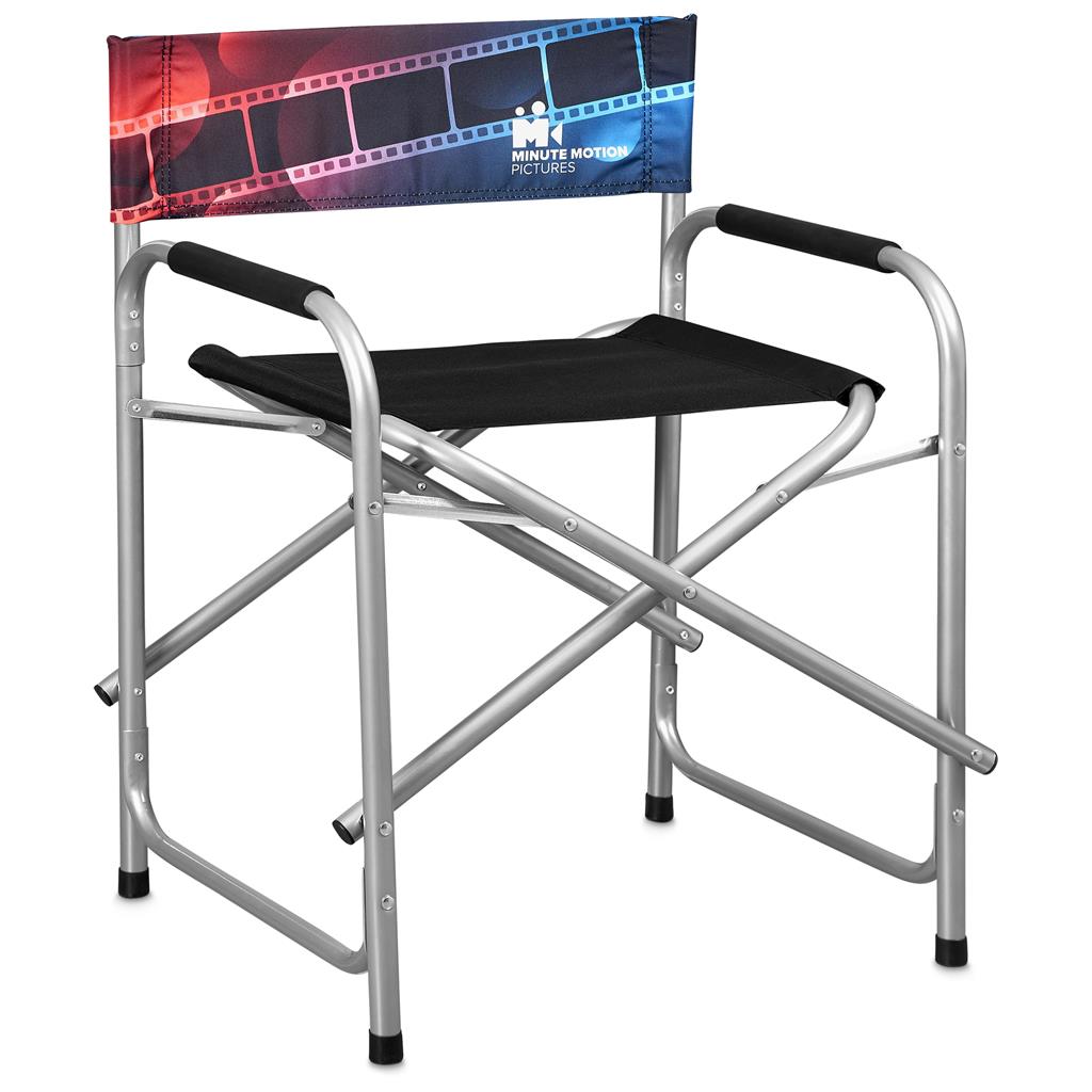directors chair with padded backrest
