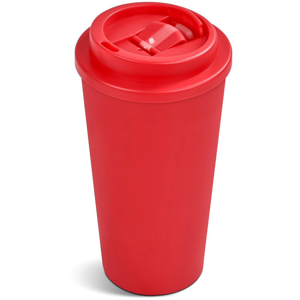 Altitude Friday Plastic Double-Wall Tumbler - 450ml - Red