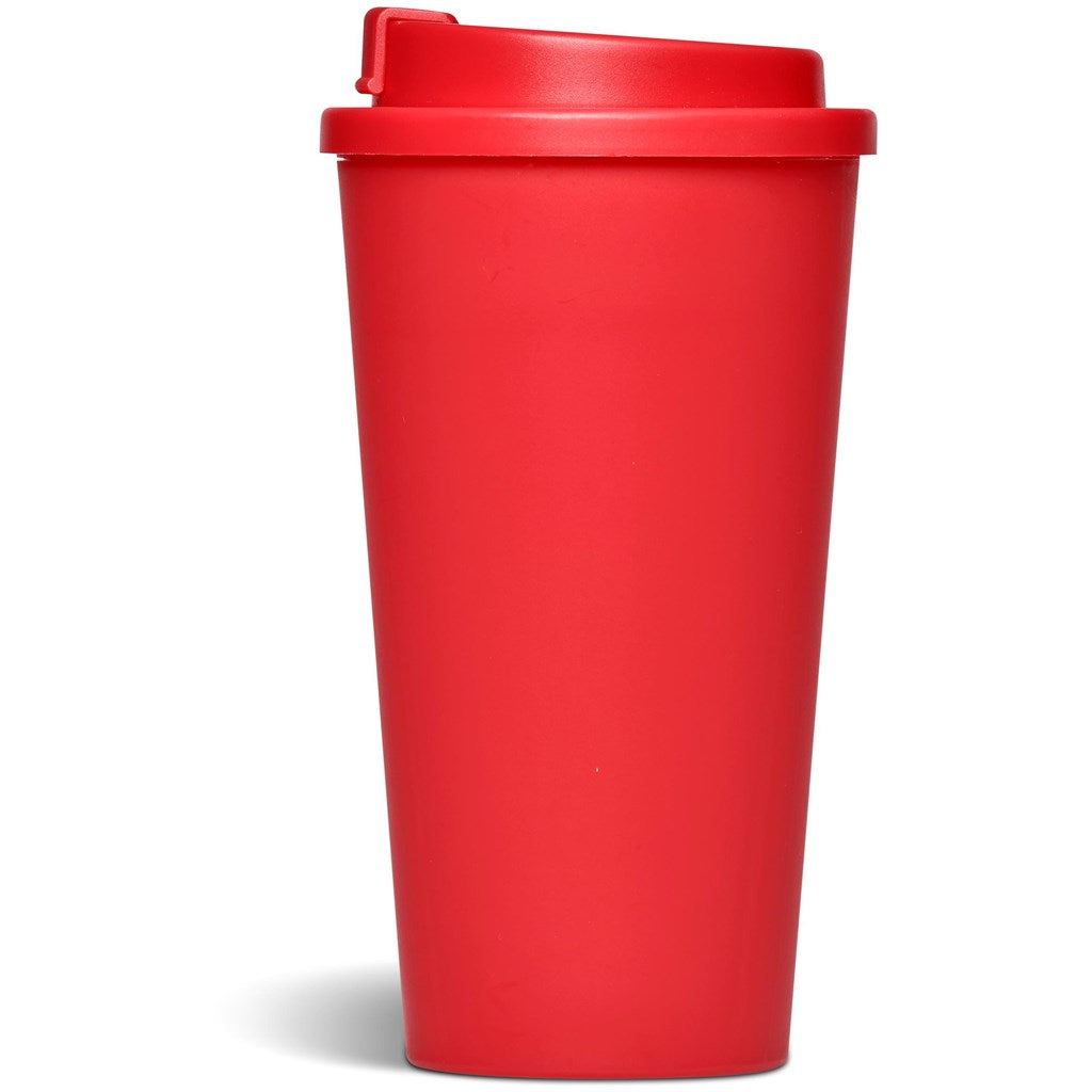 Altitude Friday Plastic Double-Wall Tumbler - 450ml - Red