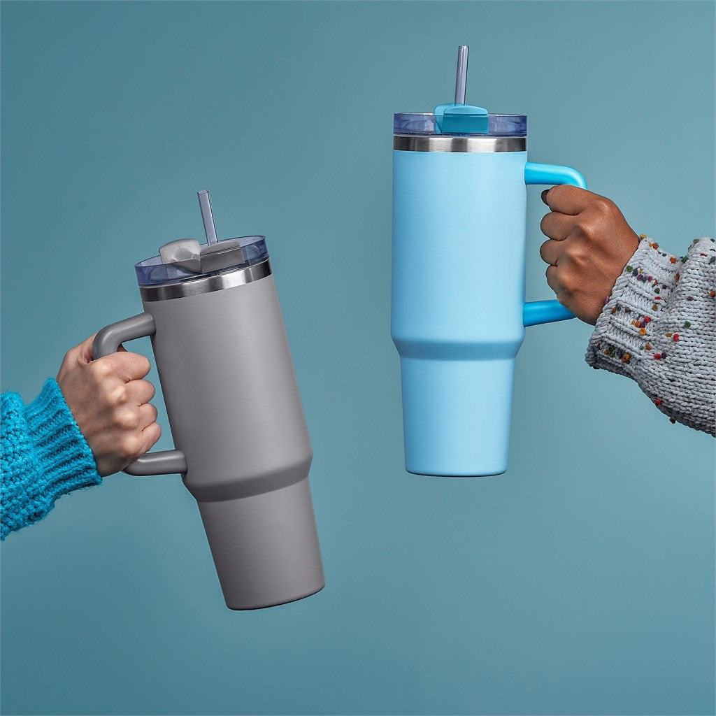 Kooshty Big Kahuna Stainless Steel Vacuum Mug – 1.2 Litre - Mocha Mousse
