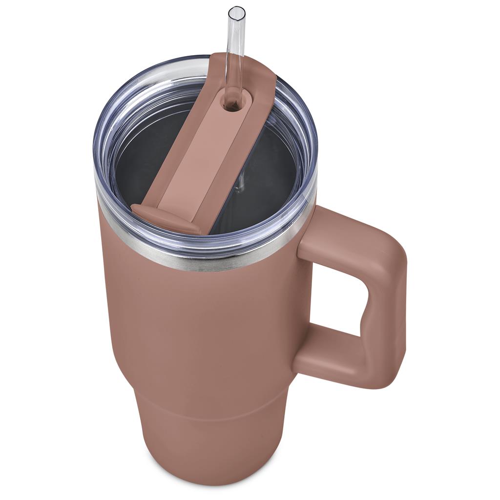 Kooshty Big Kahuna Stainless Steel Vacuum Mug – 1.2 Litre - Mocha Mousse