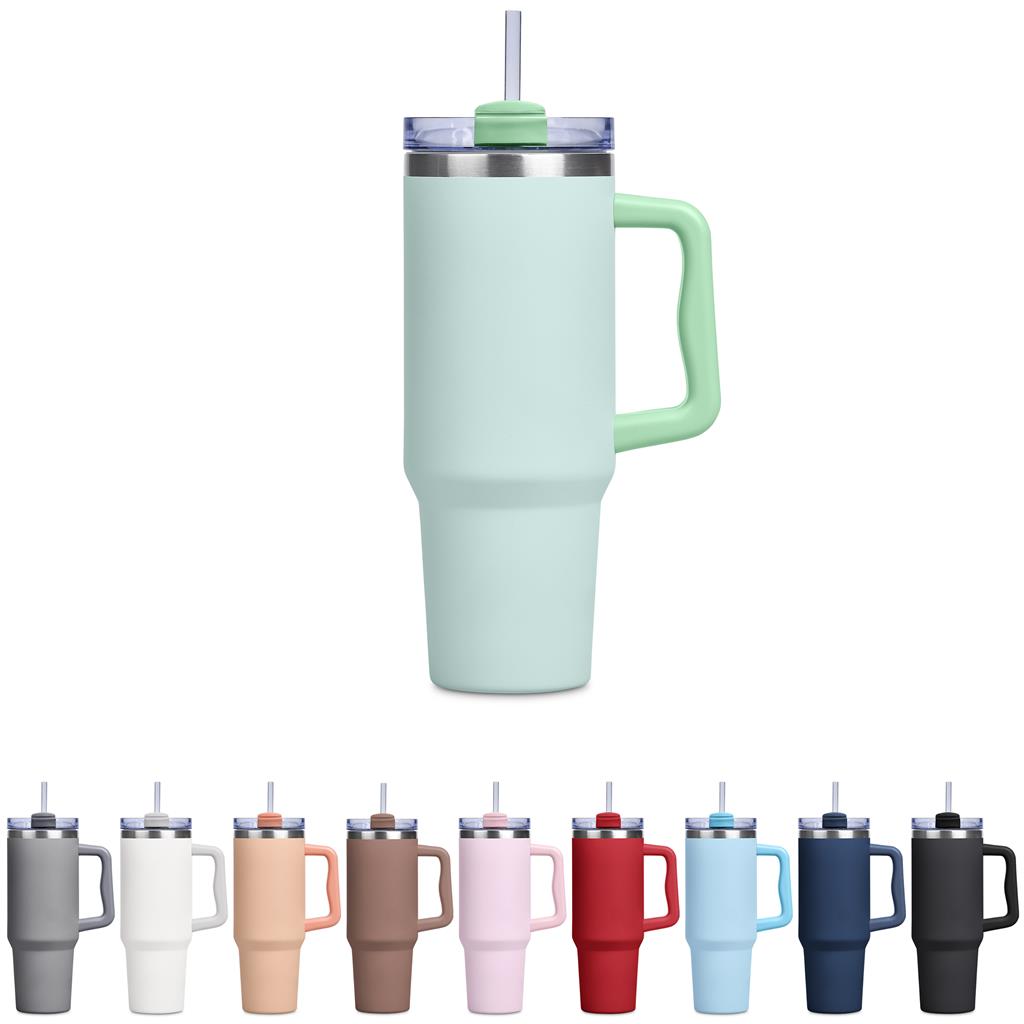 Kooshty Big Kahuna Stainless Steel Vacuum Mug – 1.2 Litre - Mocha Mousse