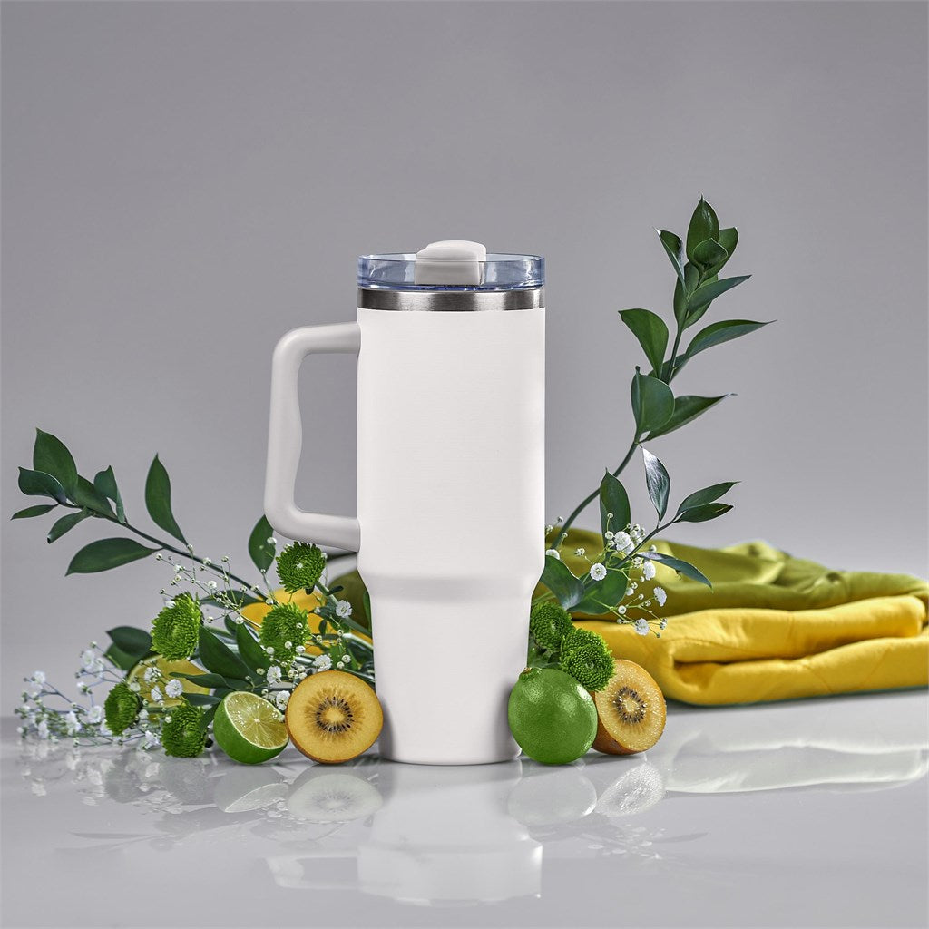 Kooshty Big Kahuna Stainless Steel Vacuum Mug – 1.2 Litre - Mocha Mousse