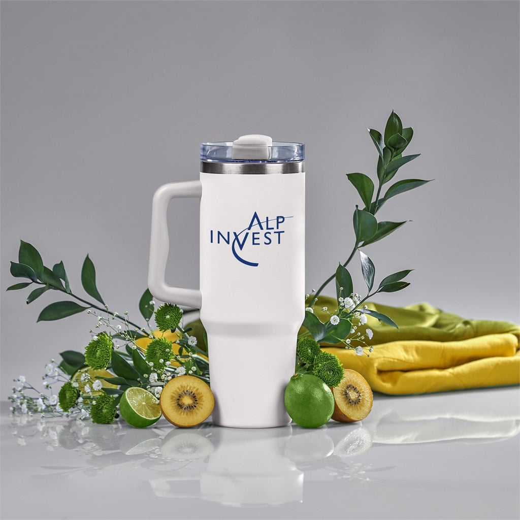 Kooshty Big Kahuna Stainless Steel Vacuum Mug – 1.2 Litre - Mocha Mousse