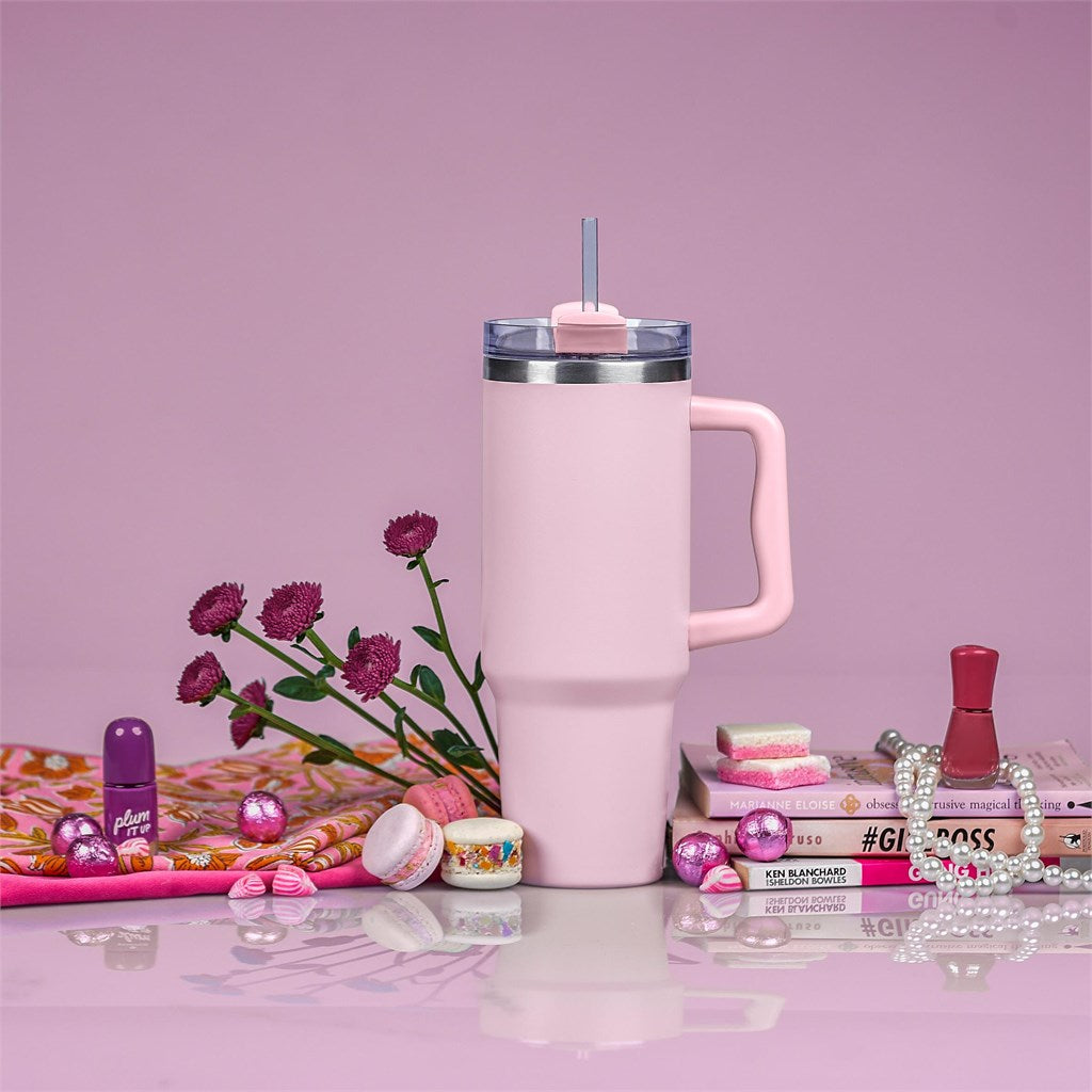 Kooshty Big Kahuna Stainless Steel Vacuum Mug – 1.2 Litre - Mocha Mousse