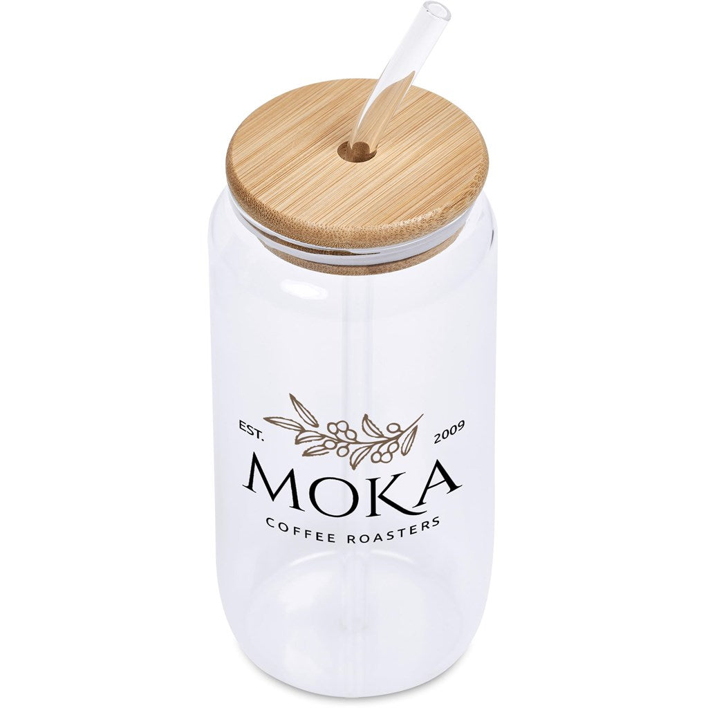 Okiyo Natsu Glass & Bamboo Tumbler - 500ml