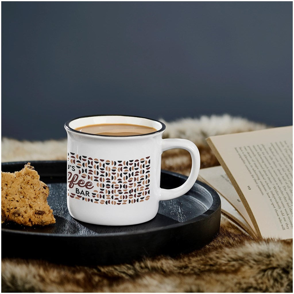 Serendipio York Ceramic Sublimation Coffee Mug - 280ml