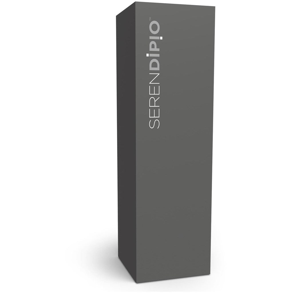 Serendipio Chandler Stainless Steel Vacuum Water Bottle - 500ml - Black