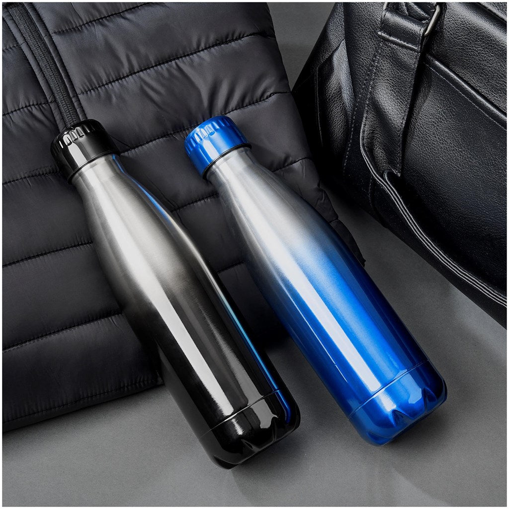 Serendipio Chandler Stainless Steel Vacuum Water Bottle - 500ml - Black