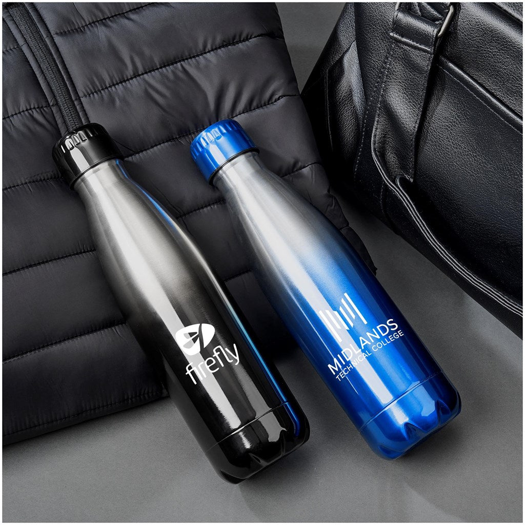 Serendipio Chandler Stainless Steel Vacuum Water Bottle - 500ml - Black